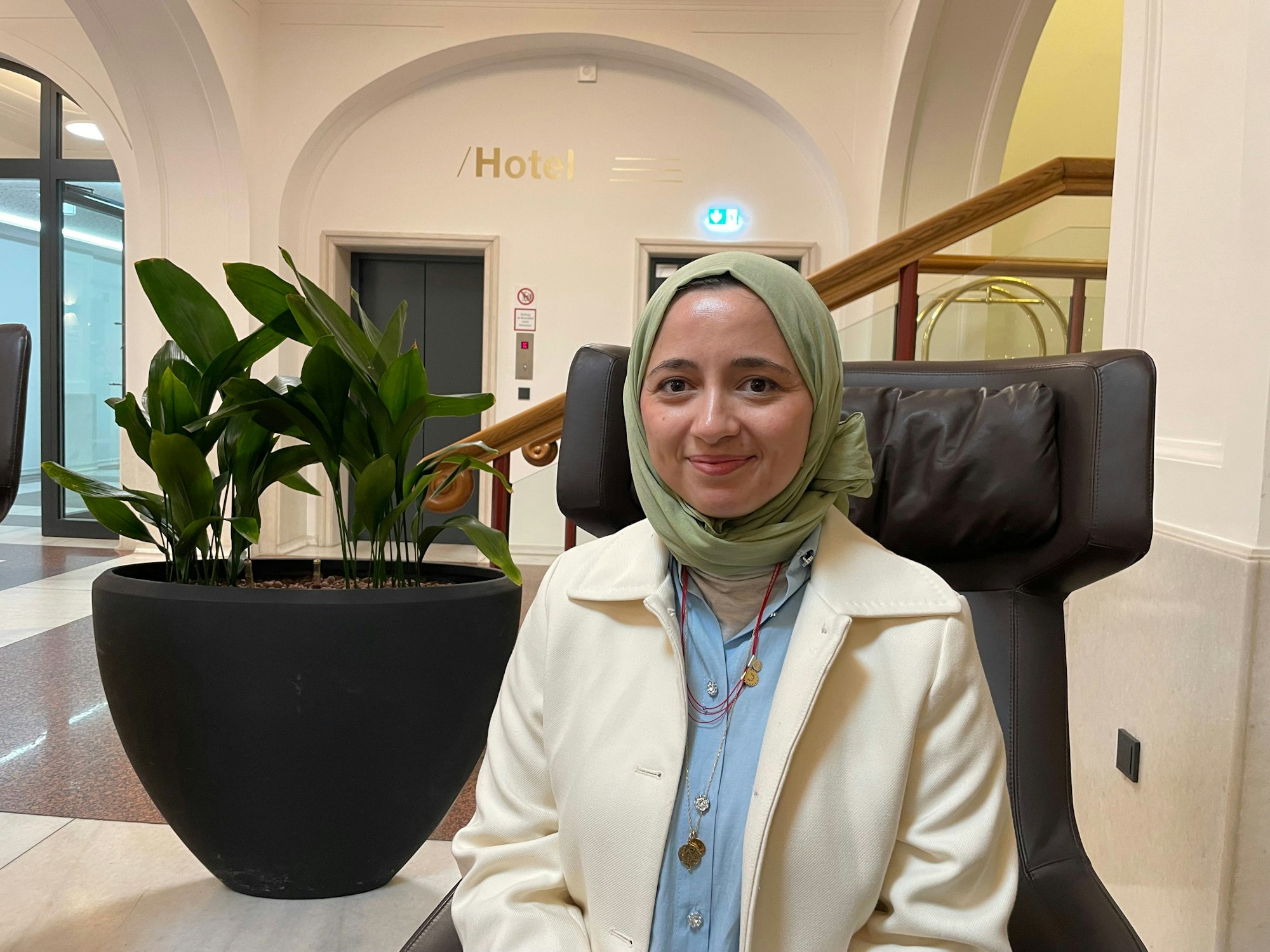 Büşra Kayıkçı ist die neue Start-Akademistin von Bayer Kultur.