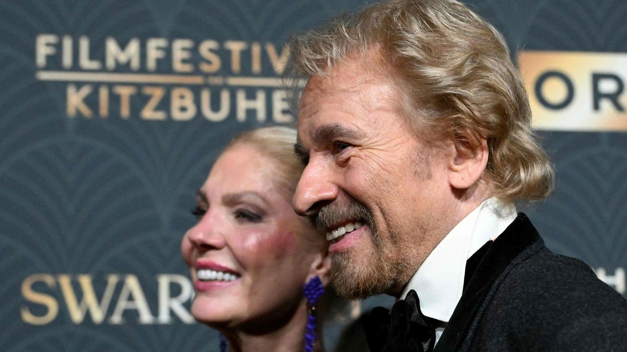 Thomas Gottschalk seine Frau Karina Mross bei der Romy Gala in Kitzbühel