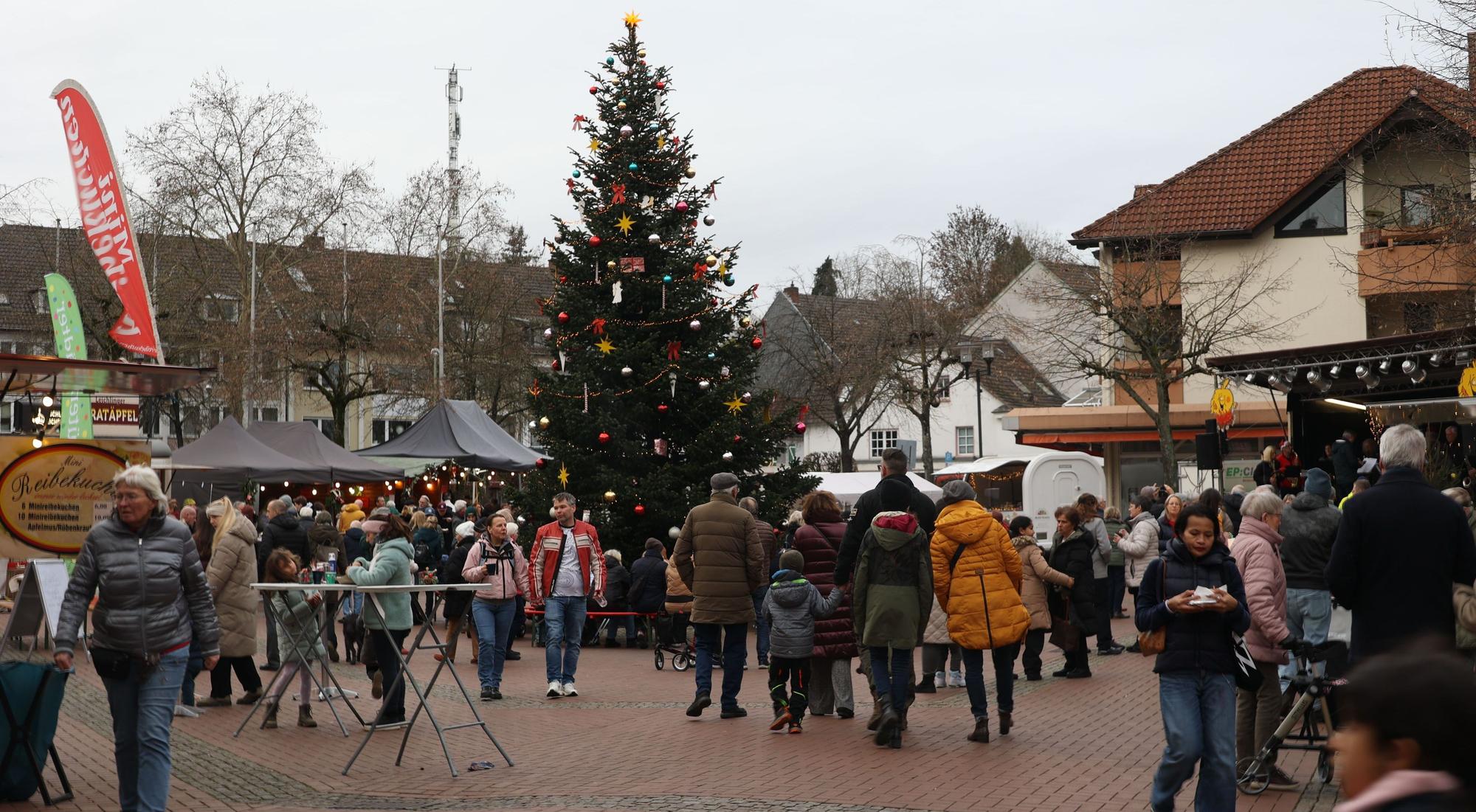 Das Bratapfelfest in Leichlingen.