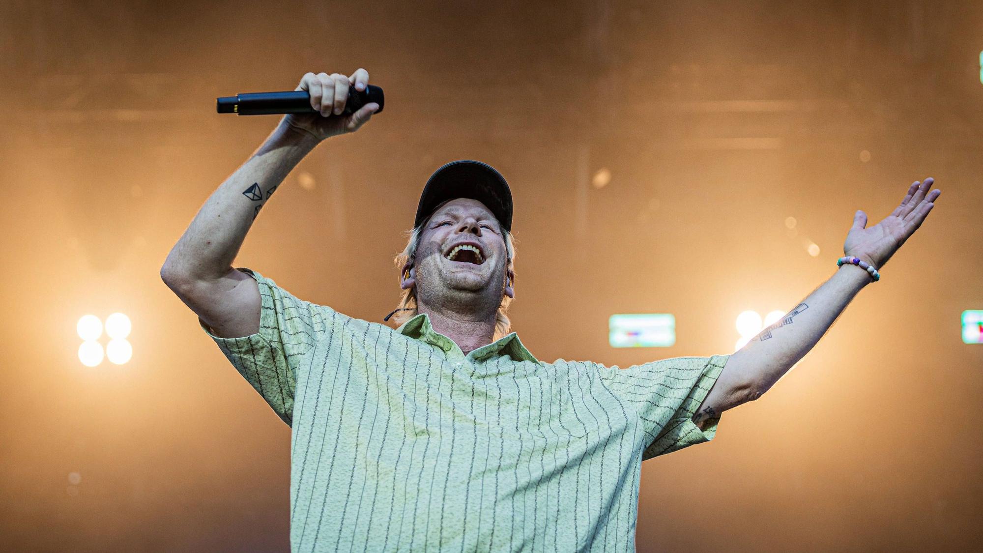 Querbeat-Sänger Jojo Berger im Juni 2025