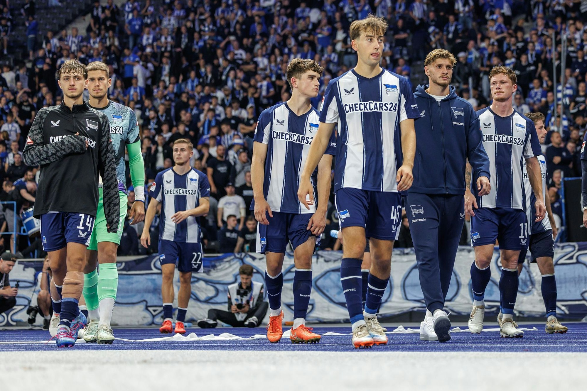 Ausgebuht und ausgepfiffen: Ende August steckte Hertha noch in der Krise. (Archivbild)