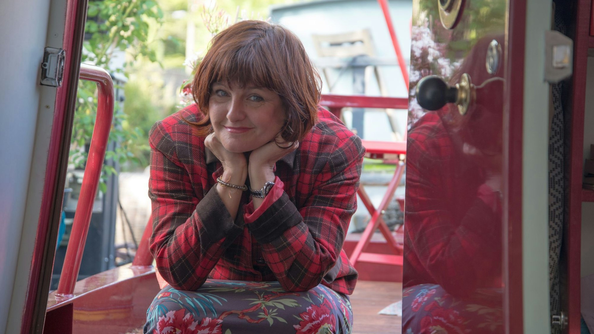 Ihr schillernder Stil brachte Farbe ins graue Westminster: Annette Dittert. (Handout)