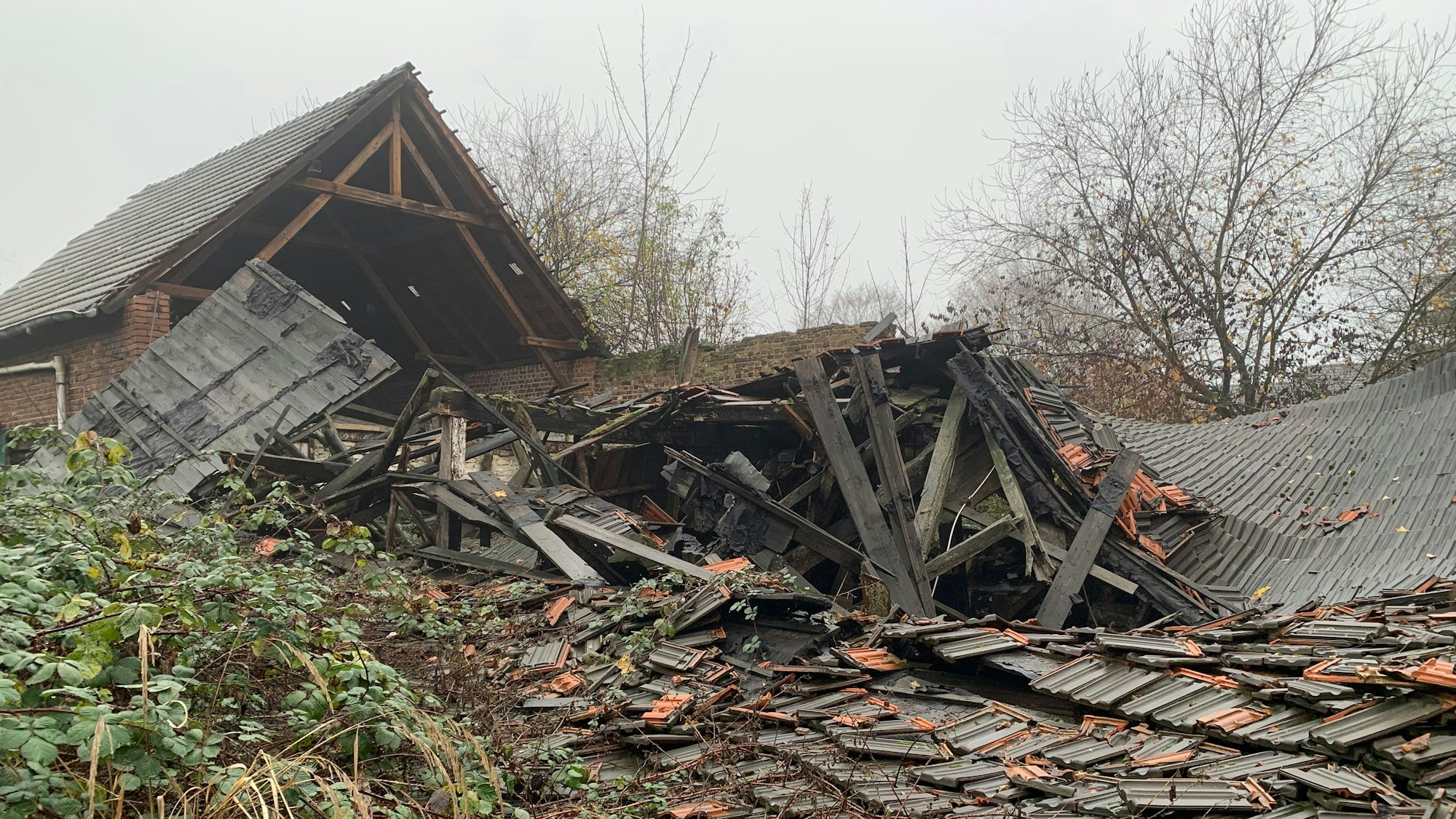 Der Steiferhof ist im Laufe der Jahre zerfallen.