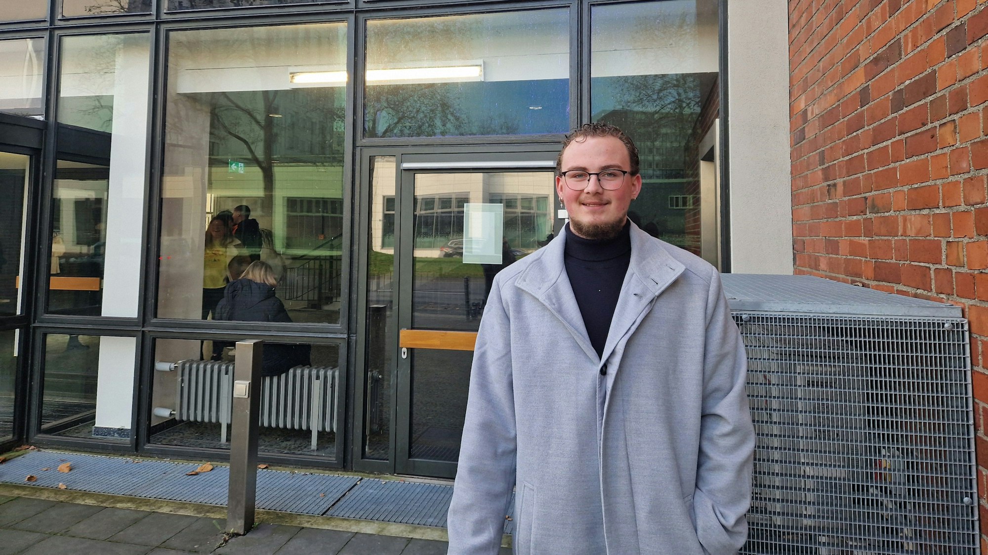 Alex zupfer ist Schüler des Berufskollege Humboldtstraße