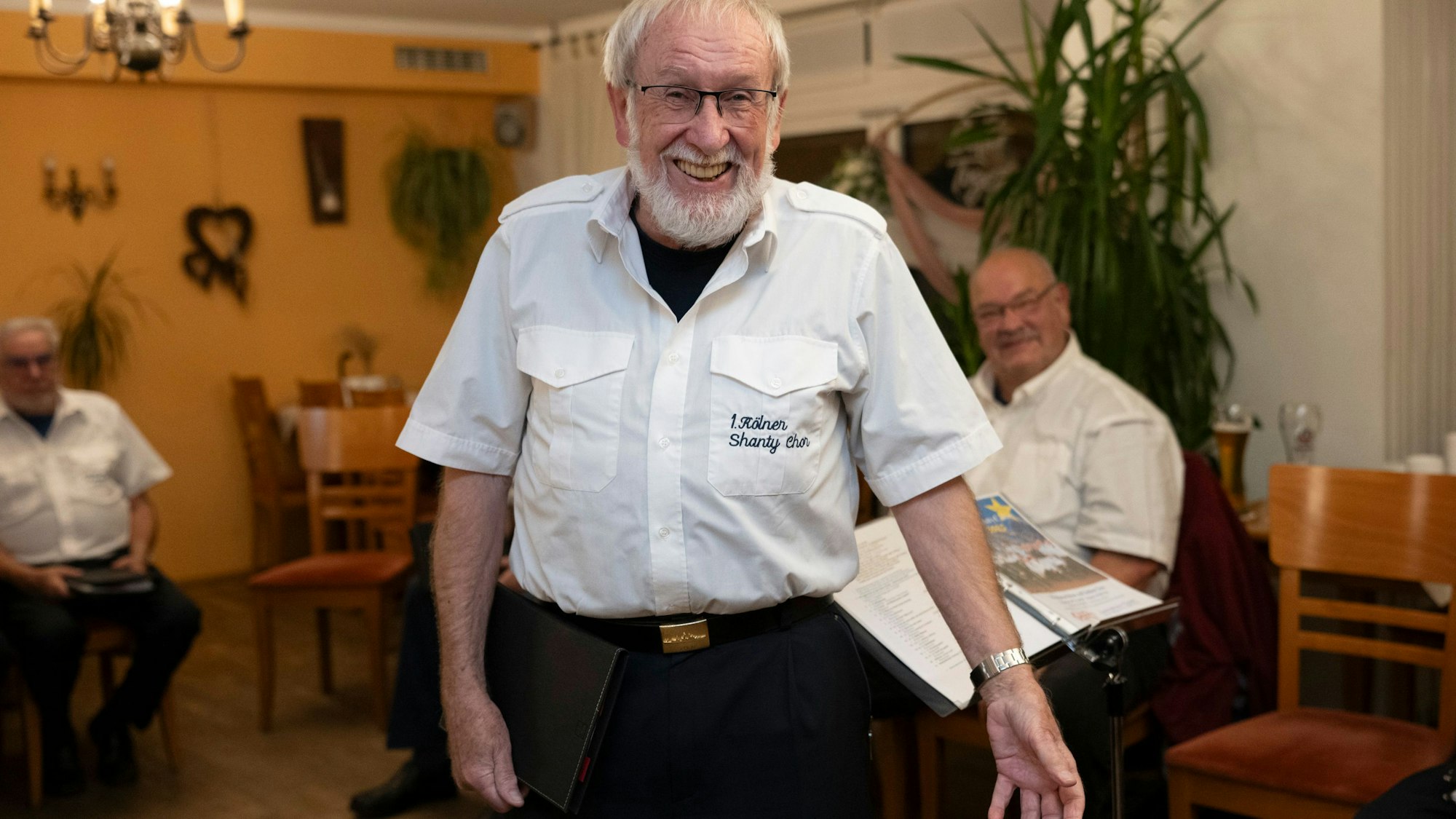 13.11.2025, Köln: Norbert Thome. 1. Kölner Shanty Chor. Foto: Uwe Weiser