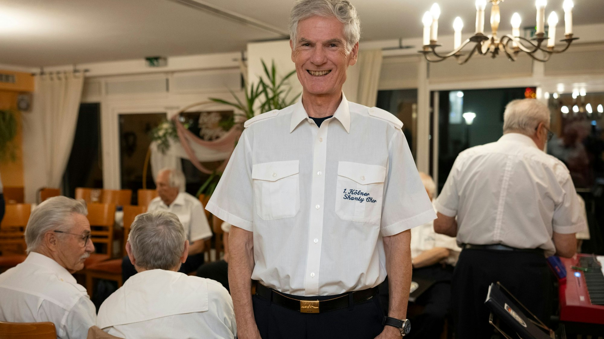 13.11.2025, Köln: Frank Krömer. 1. Kölner Shanty Chor. Foto: Uwe Weiser