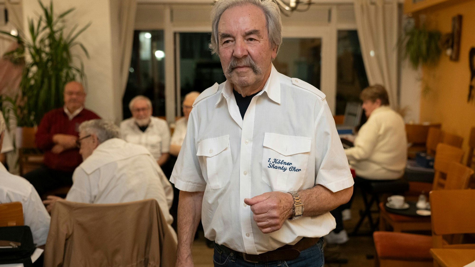 13.11.2025, Köln: Reinhold Koytec. 1. Kölner Shanty Chor. Foto: Uwe Weiser