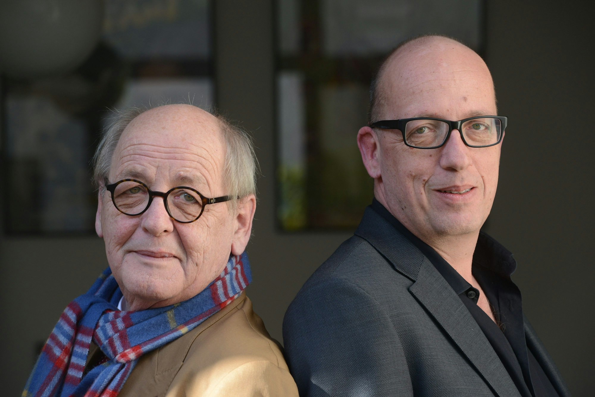 Porträt von Reinhard und Arne Birkenstock