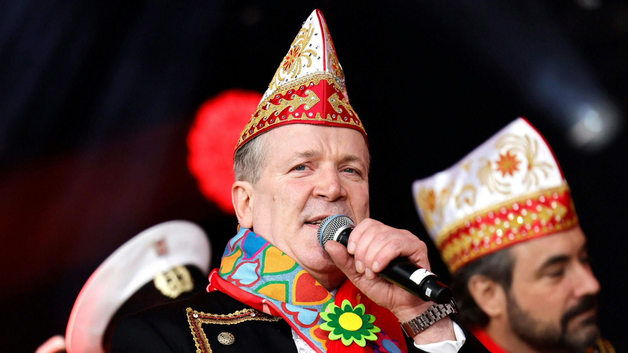 Christoph Kuckelkorn, hier bei der Sessionseröffnung 2024, hört auf.