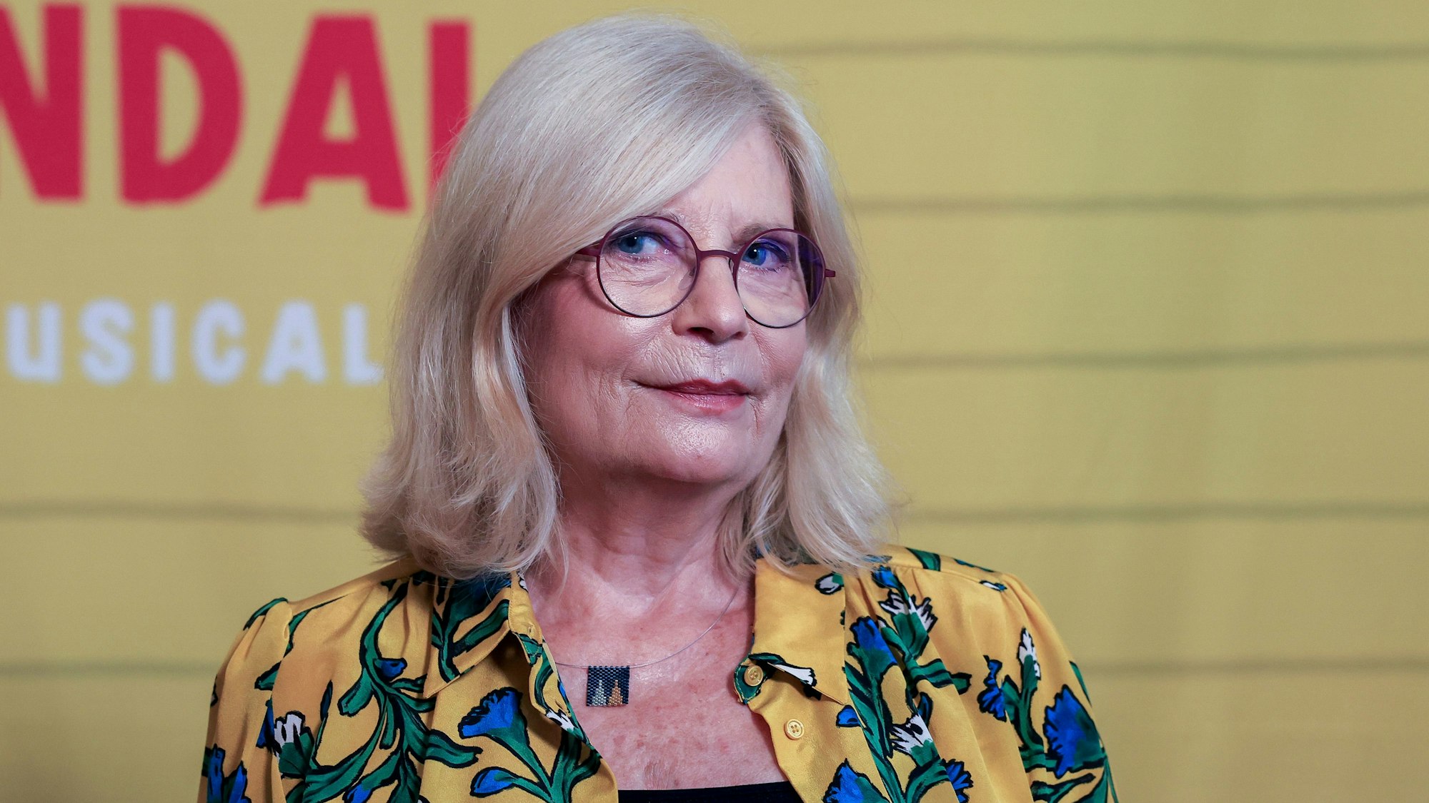 Sabine Postel auf dem roten Teppich.