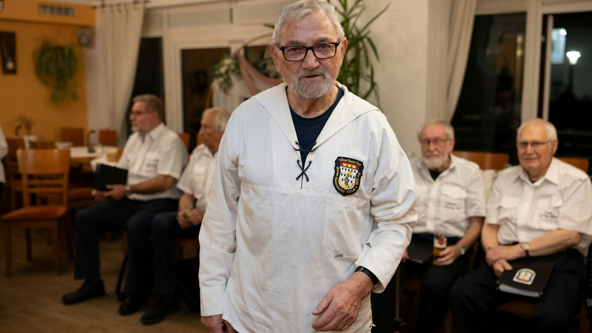 13.11.2025, Köln: Günther Suhr. 1. Kölner Shanty Chor. Foto: Uwe Weiser