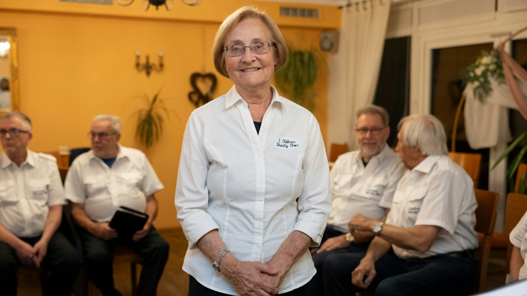 13.11.2025, Köln: Christine Zuber. 1. Kölner Shanty Chor. Foto: Uwe Weiser