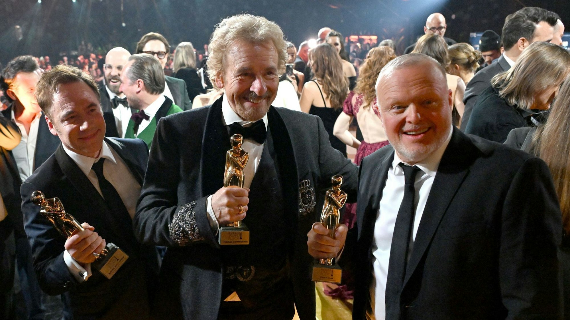 Auf der Romy-Gala am Freitagabend hatte Gottschalk für Irritationen gesorgt. (Archivbild)