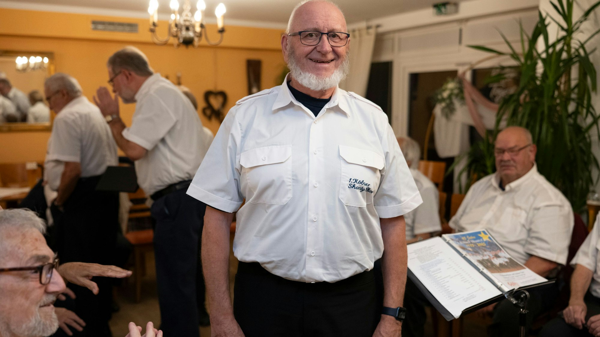 13.11.2025, Köln: Wolfgang Böhmer. 1. Kölner Shanty Chor. Foto: Uwe Weiser