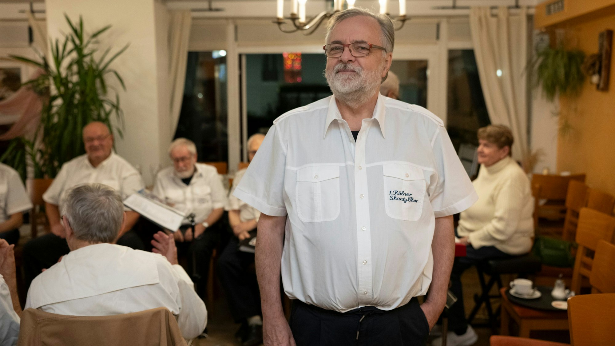 13.11.2025, Köln: Olaf Pahlke. 1. Kölner Shanty Chor. Foto: Uwe Weiser