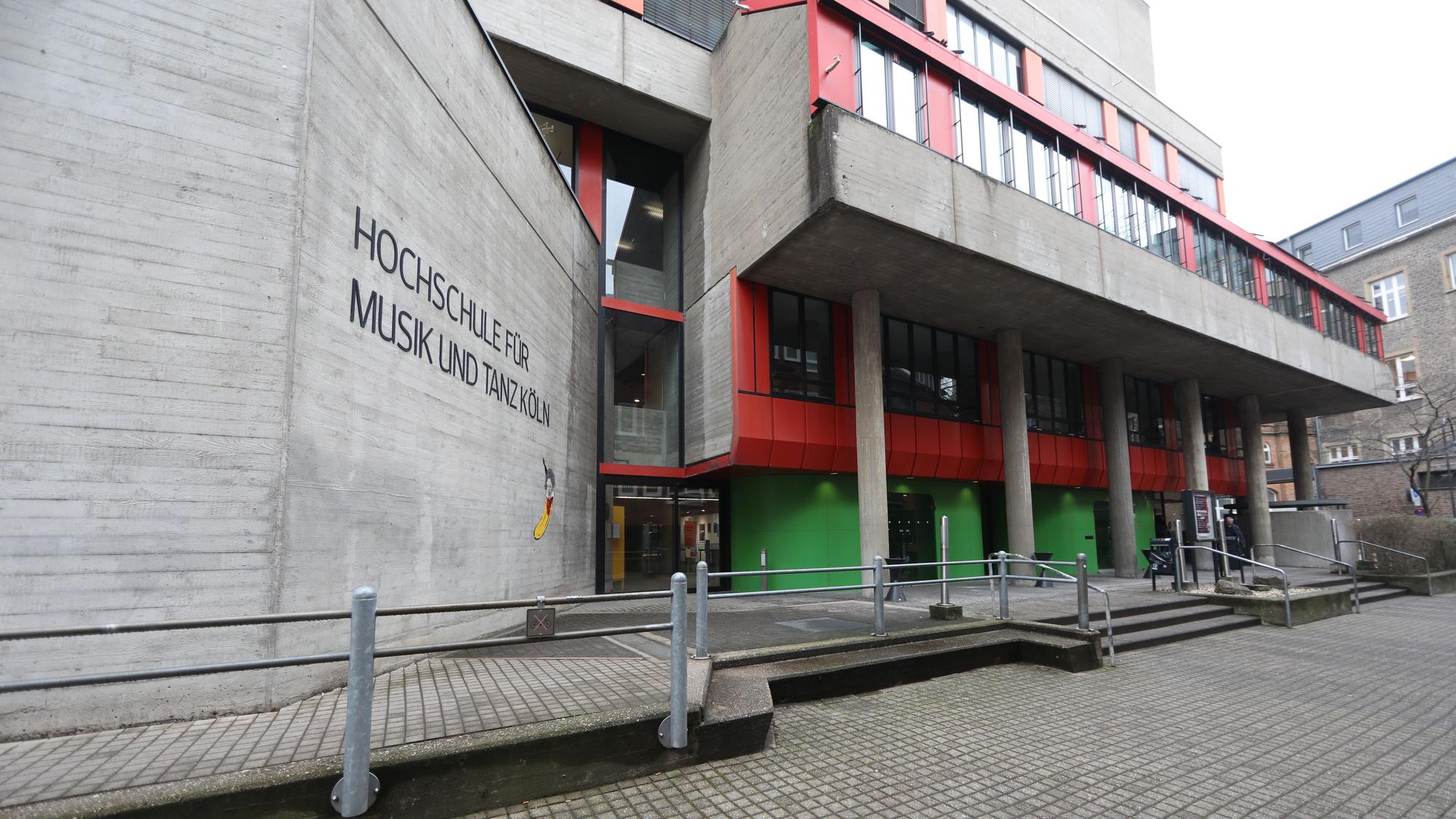 13.02.2025, Köln: In der Straße Unter Krahnenbäumen ist die Musikhochschule. Foto: Arton Krasniqi