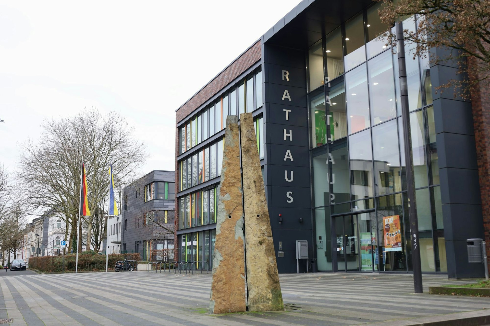 Das Rathaus in Solingen