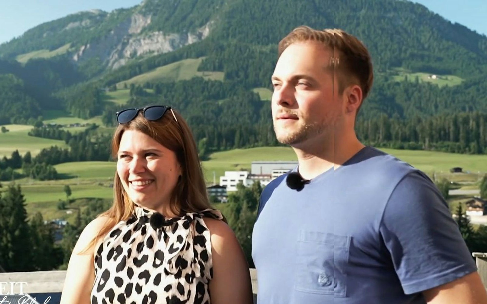 Die beiden haben die Produktion angelogen: Michelle und Marlon (Bild: Sat.1)