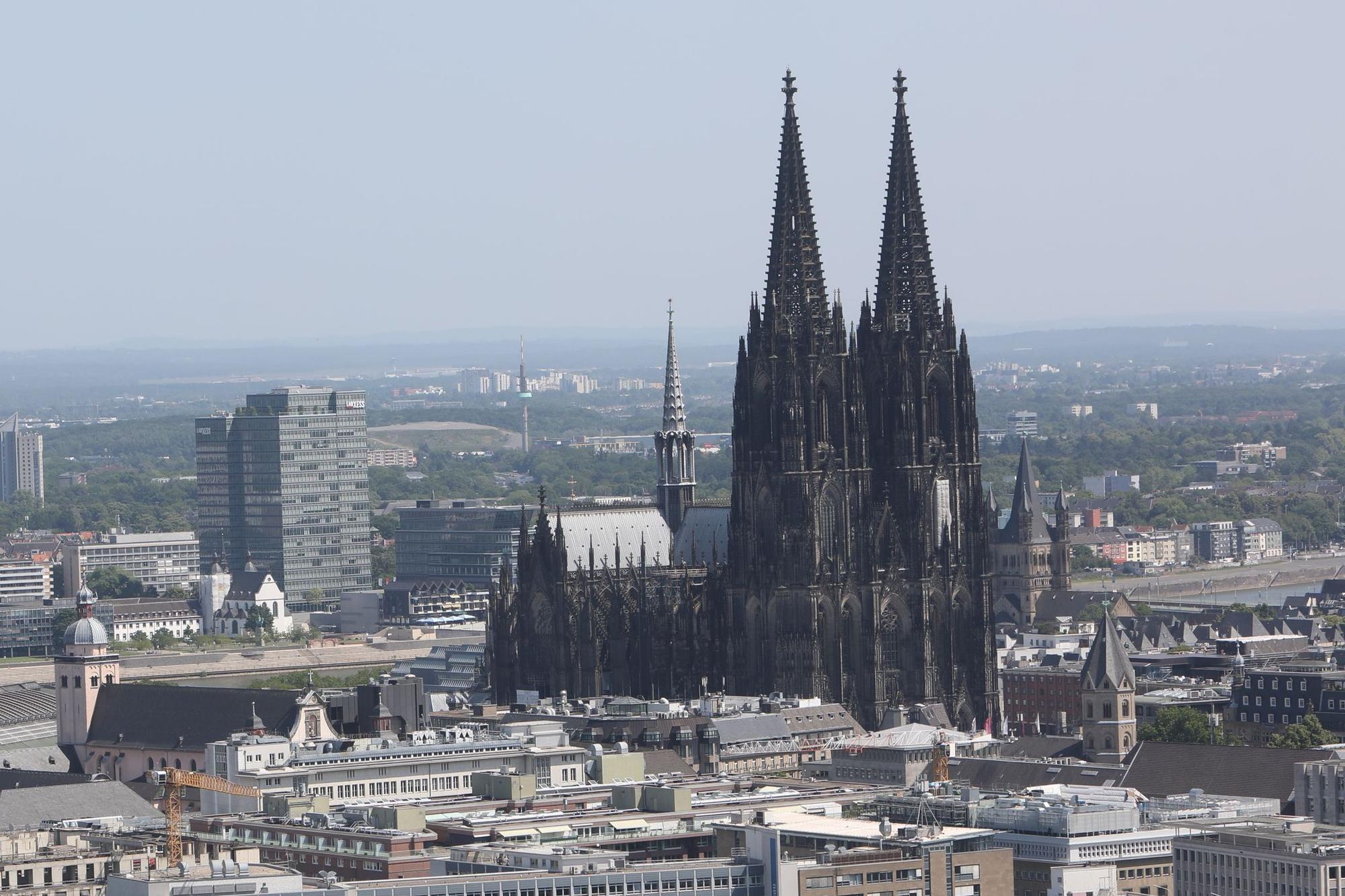 Der Blick auf den Kölner Dom.