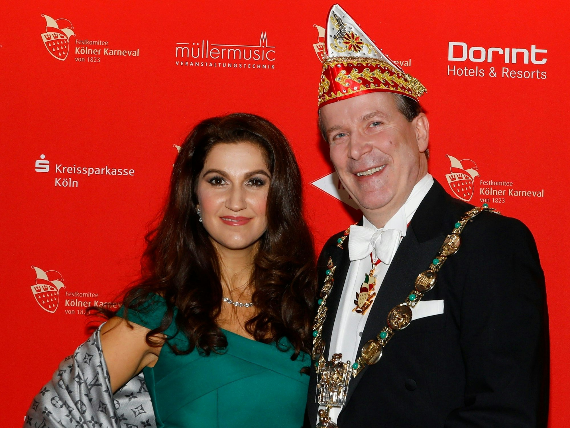 Christoph Kuckelkorn mit Ehefrau Kati.