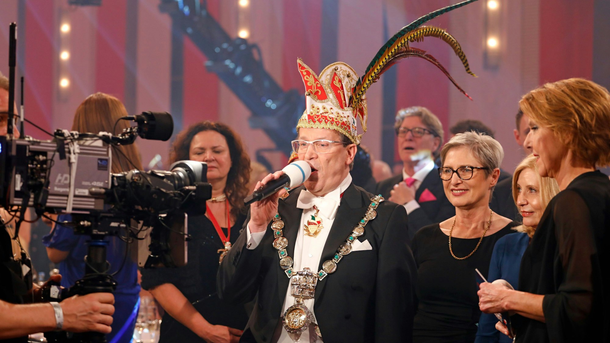 Christoph Kuckelkorn bei der Proklamation im Gürzenich.
