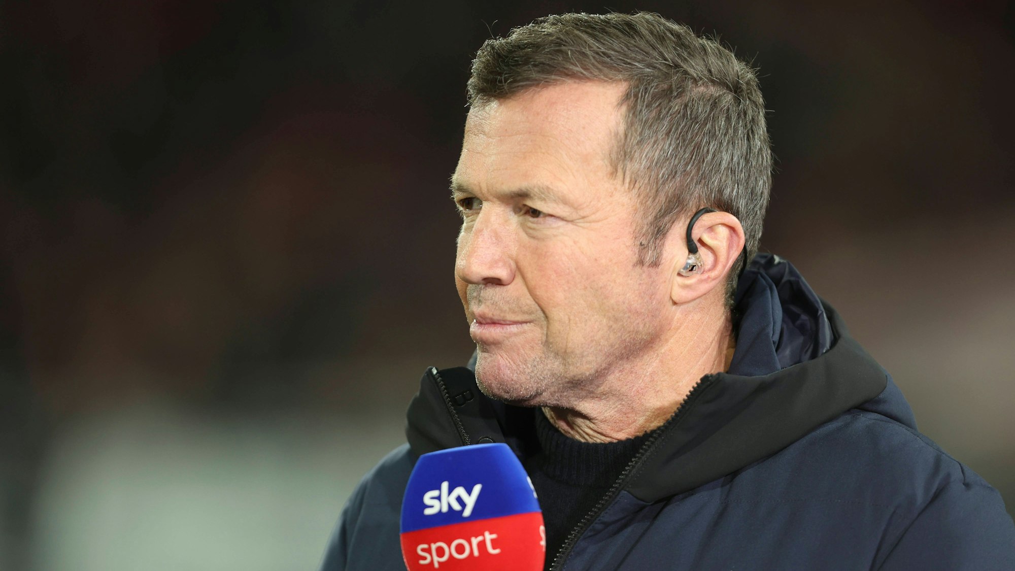 Lothar Matthäus im TV.