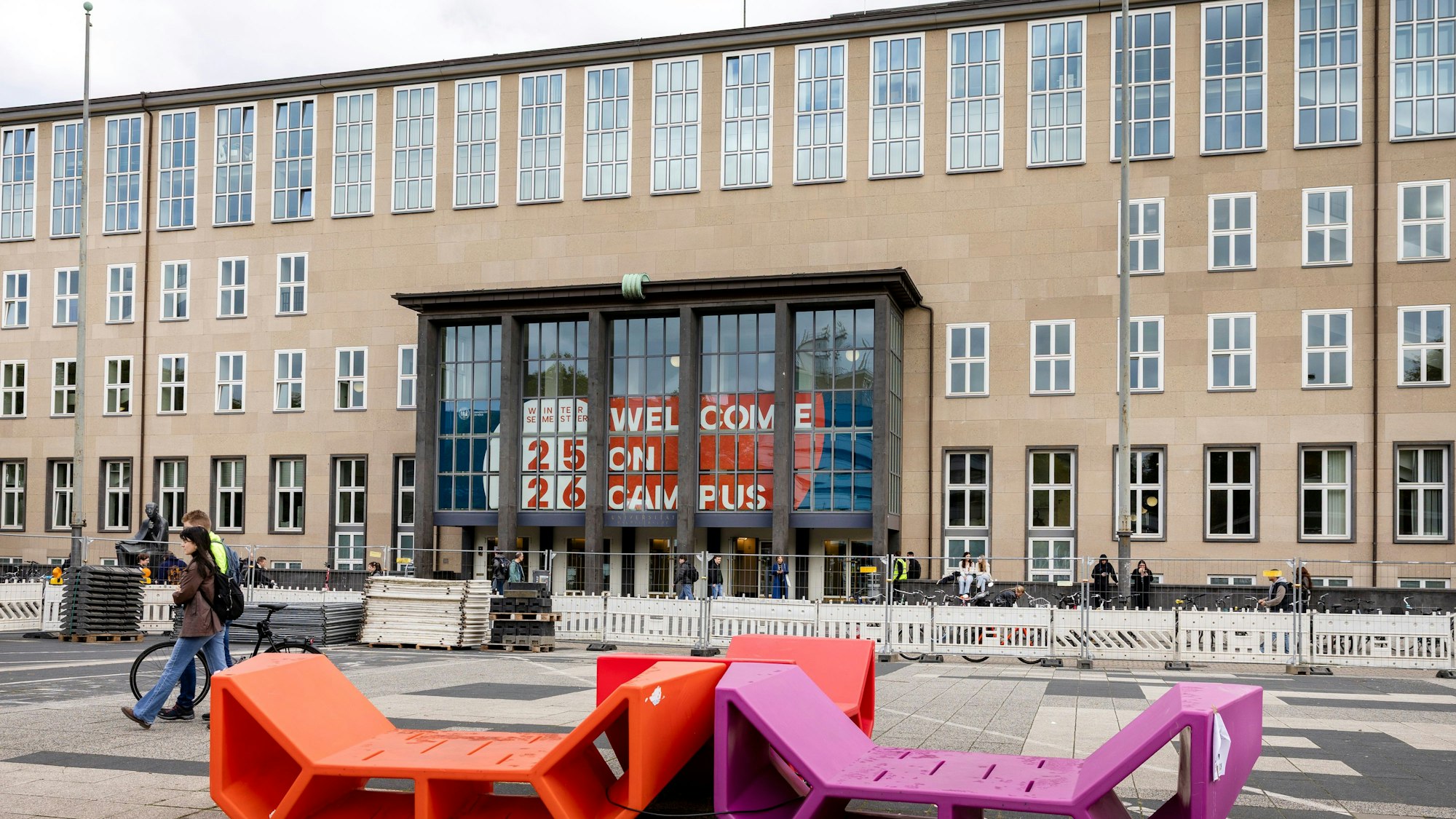 16.10.2025, Köln: Das Hauptgebäude der Universität Köln.
Foto: Michael Bause