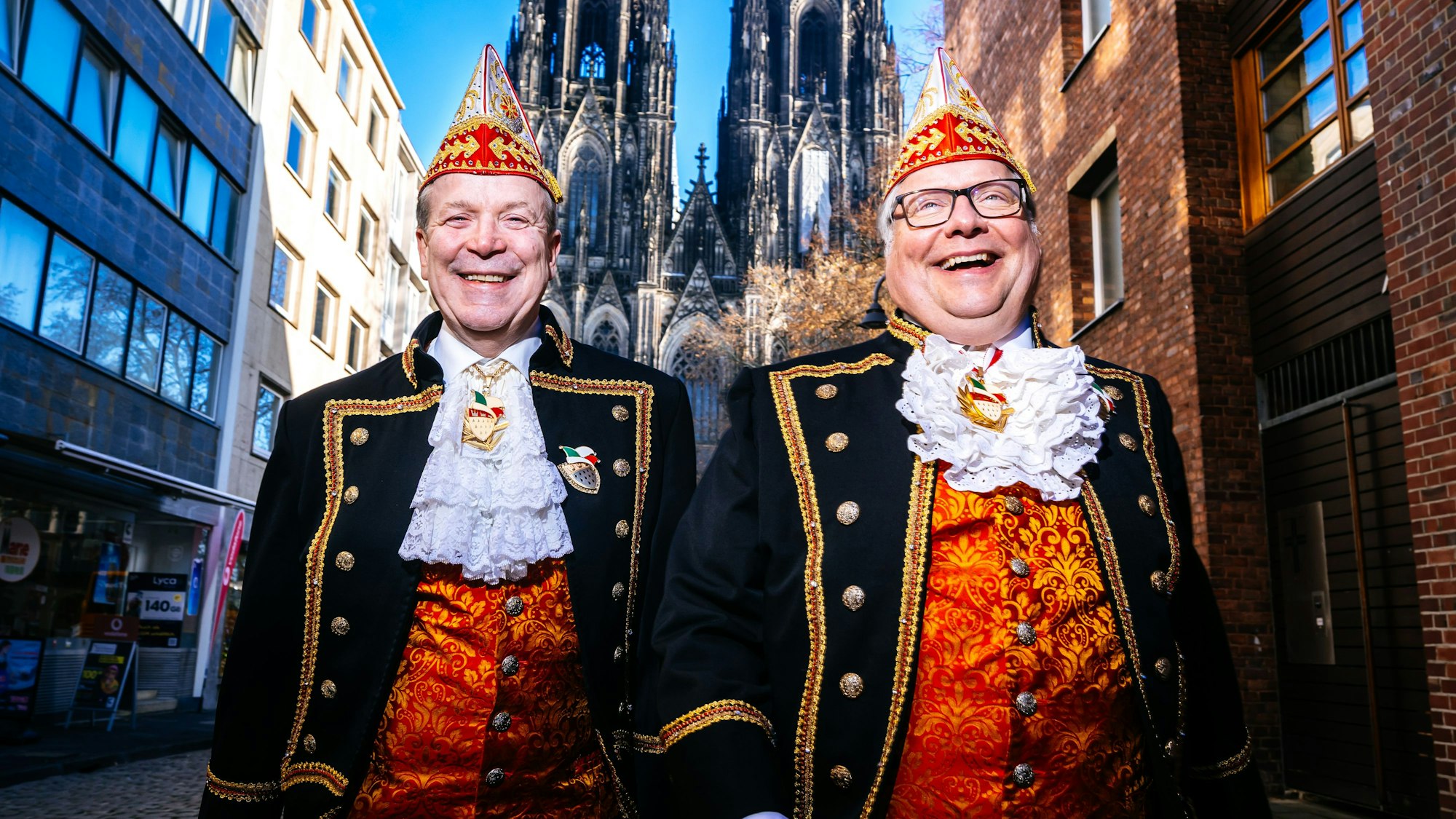 Christoph Kuckelkorn und Lutz Schade (v.l.)