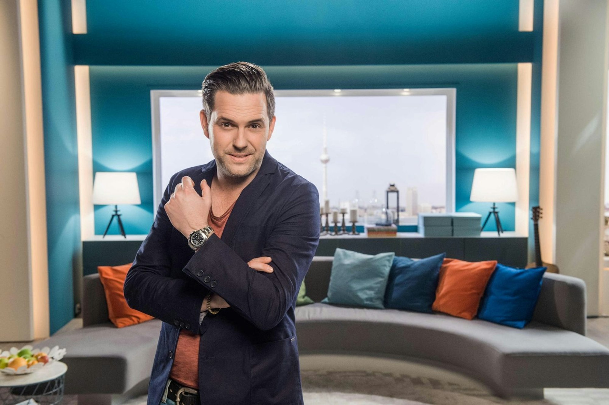 Matthias Killing darf sich freuen: Er übernimmt eine kleine Rolle in der SAT.1-Vorabendserie „Die Landarztpraxis“. (Bild: SAT.1 / Claudius Pflug)