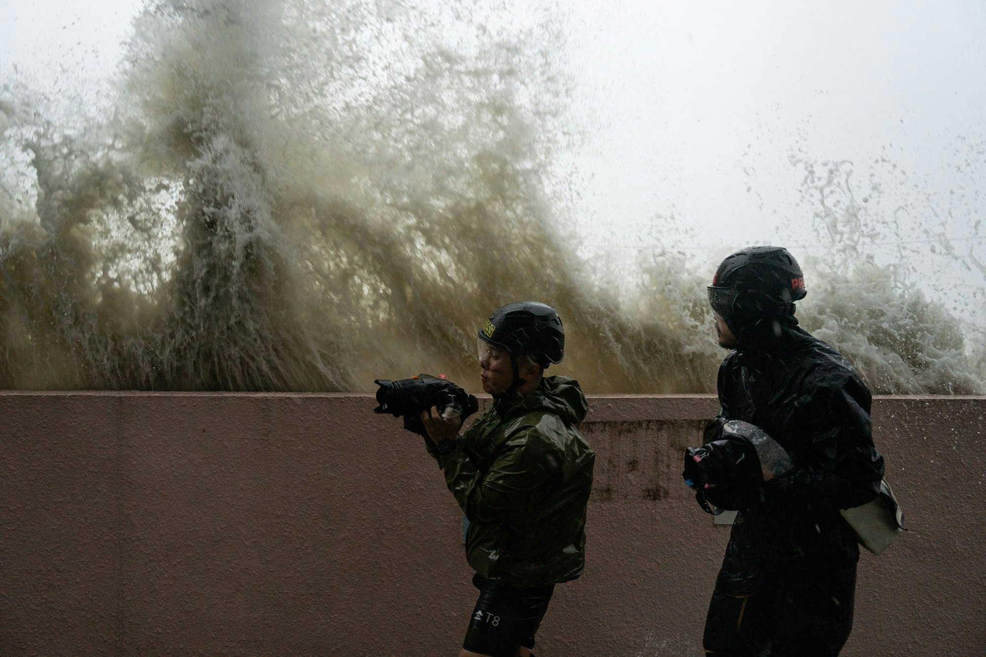 Der Taifun «Ragasa» im September war einer der schwersten Stürme der zu Ende gegangenen Wirbelsturmsaison. In Hongkong richtete er Schäden an. (Archivbild)