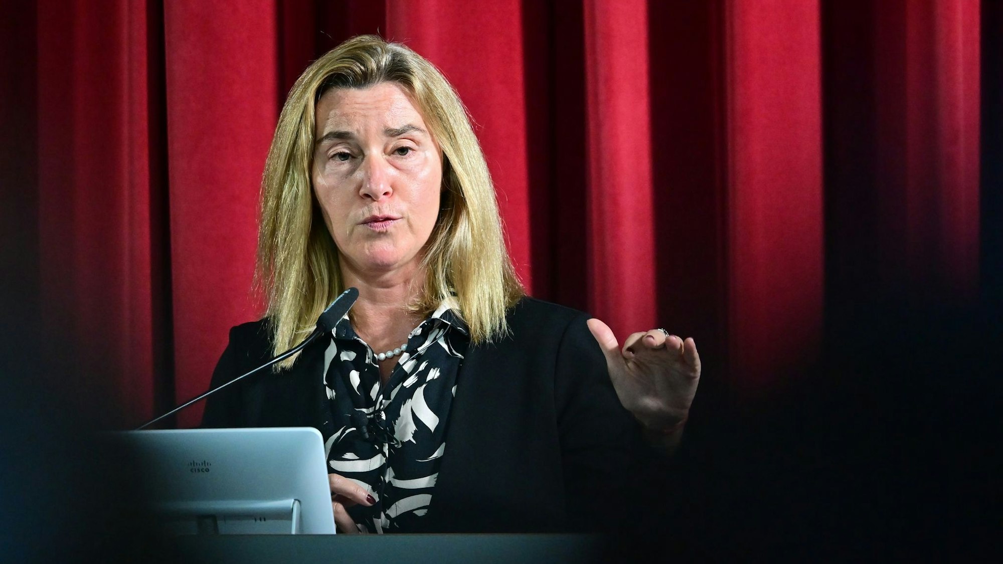 Die frühere EU-Außenbeauftragte Federica Mogherini ist wieder auf freiem Fuß. (Archivbild)