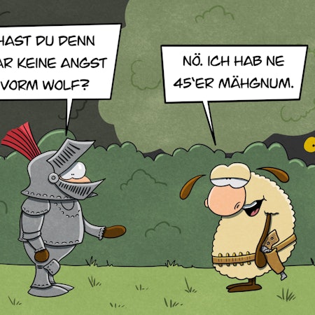 Der neue Oberberg-Cartoon.