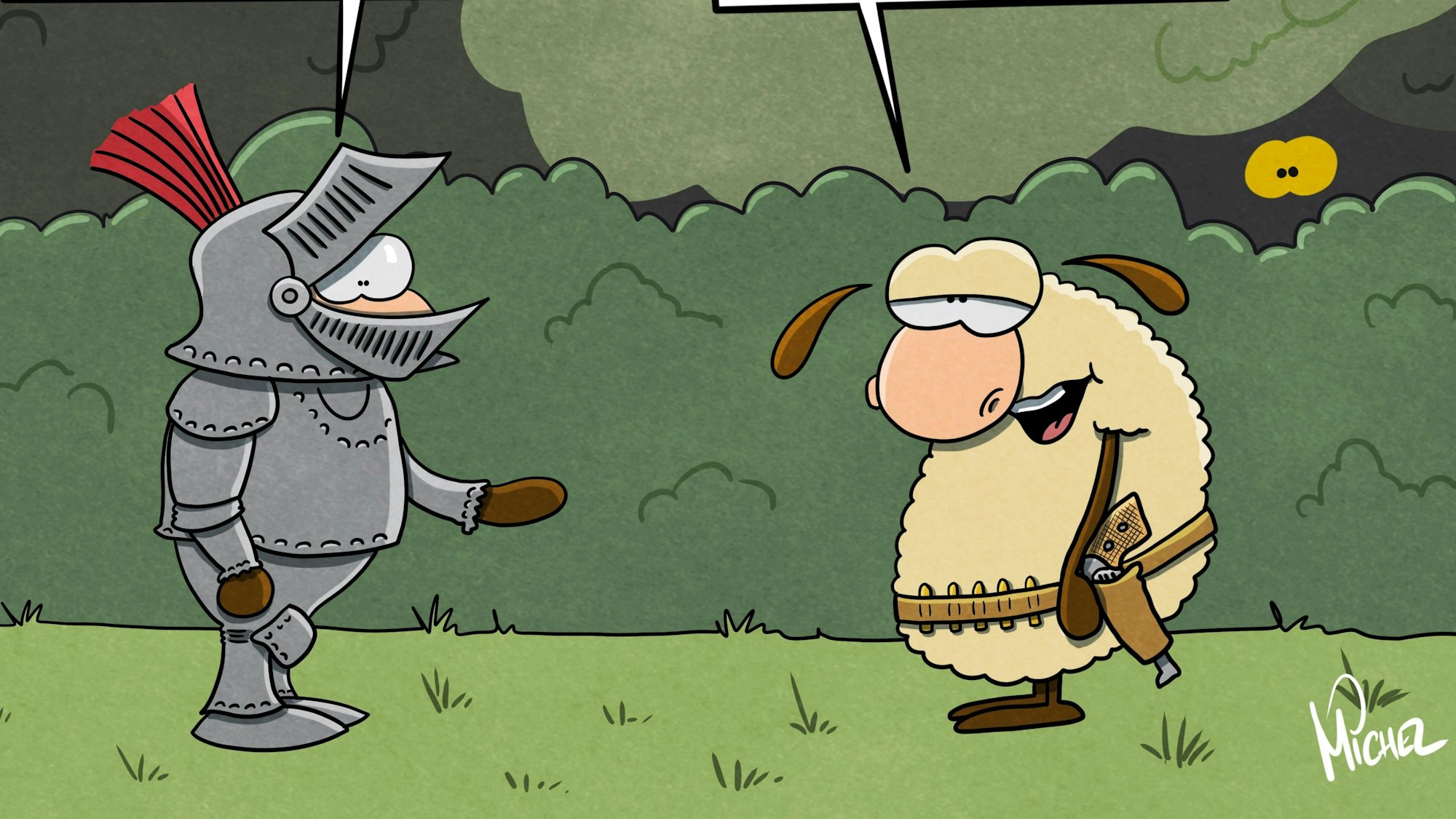 Der neue Oberberg-Cartoon.