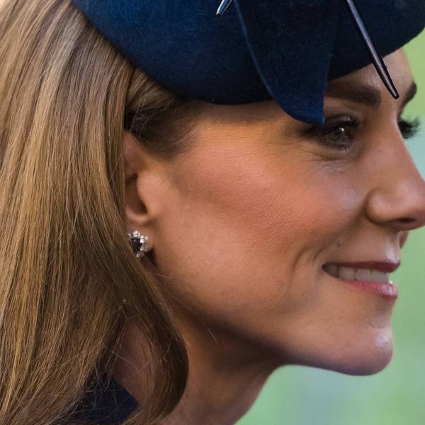 Prinzessin Kate lächelt beim Empfang für Steinmeier.
