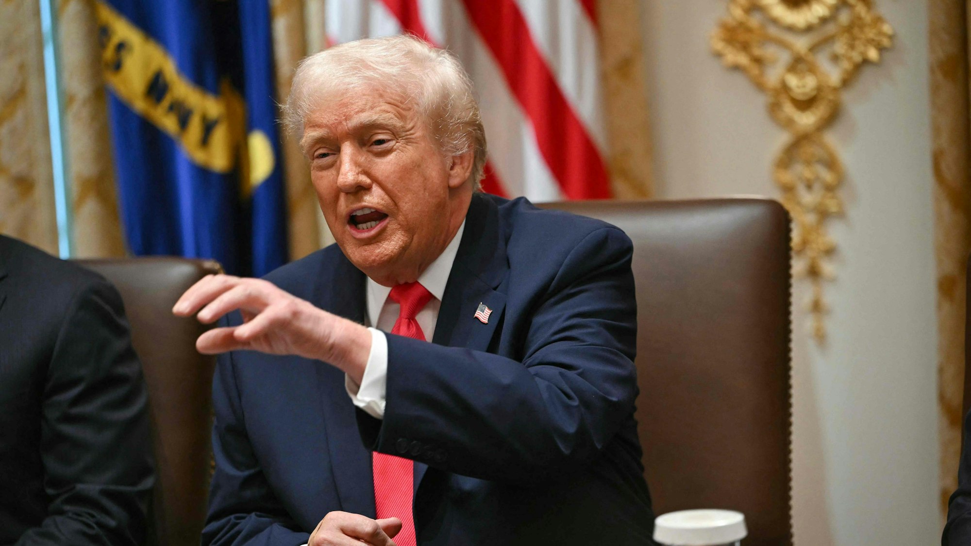 US-Präsident Trump (Archivfoto) hat Menschen aus Somalia als Müll beschimpft.