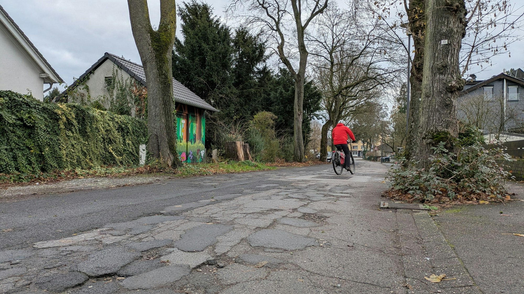 Die Straße Am Kettnersbusch in Opladen