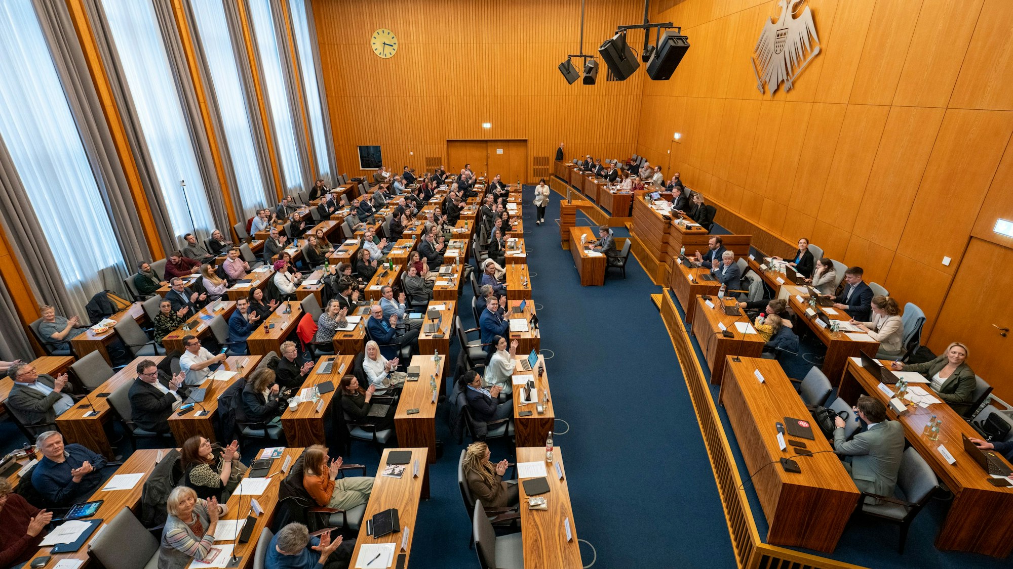 Eine Sitzung des Stadtrats.