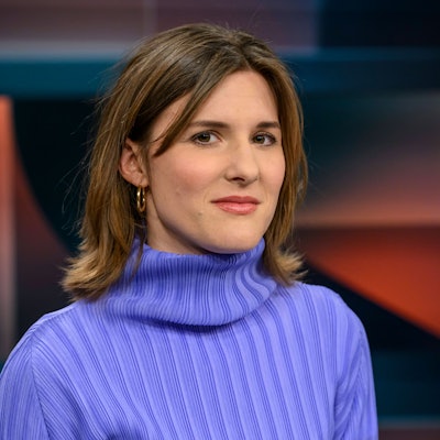 Sophie von der Tann steht vor der Preisverleihung in Köln im Zentrum einer kontroversen Debatte über ihre Nahostberichterstattung.