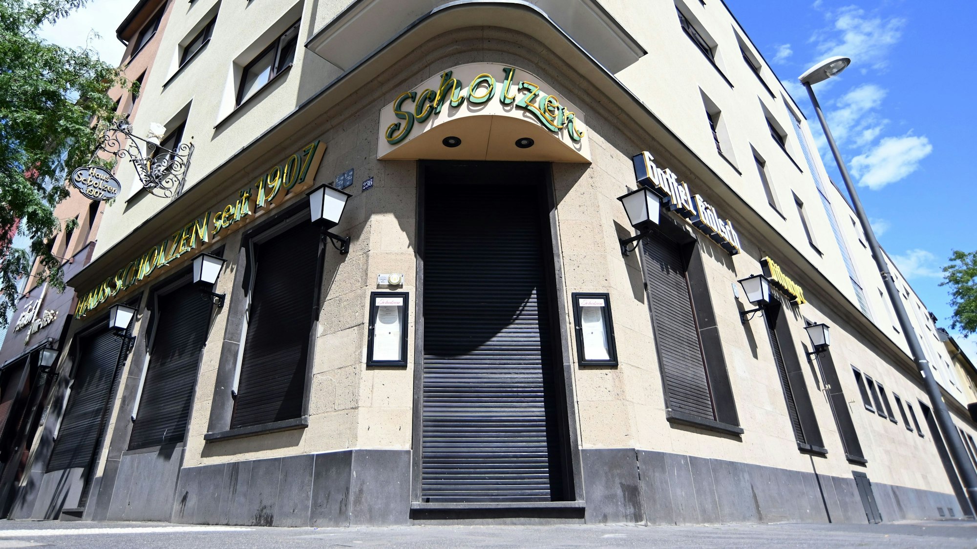 Haus Scholzen auf der Venloer Straße von außen. (Archivbild)