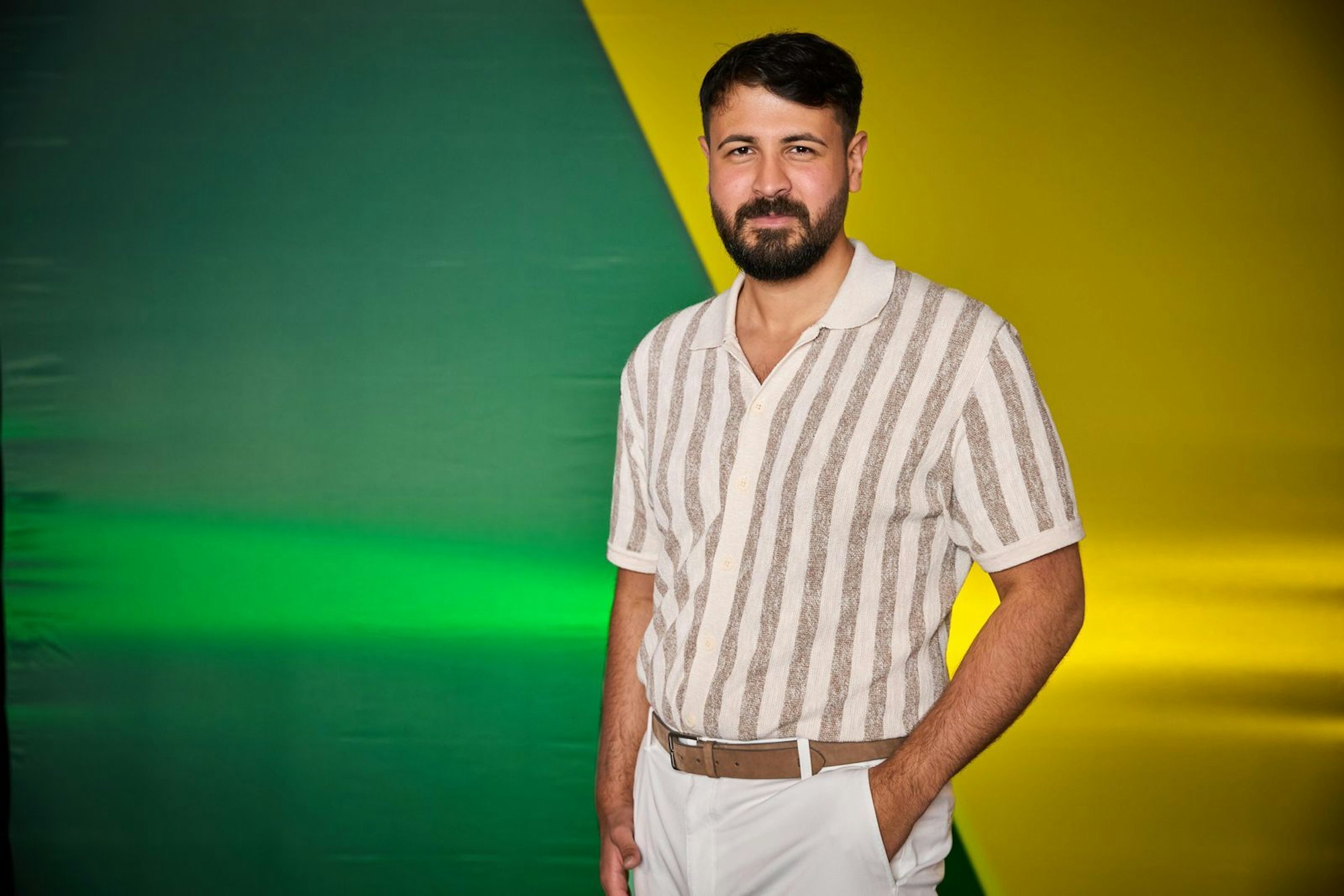 David (27) überzeugt Elena mit seinem Interesse an ihrer Tochter. (Bild: RTL / Jörn Strojny)