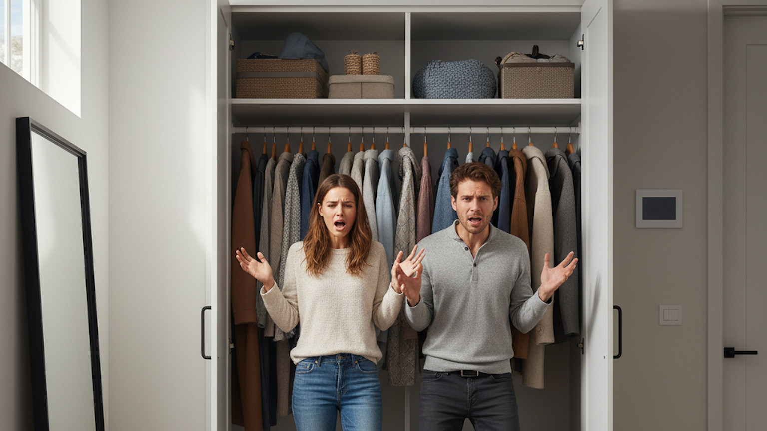 Eine Daunenjacke von Marc O'Polo.