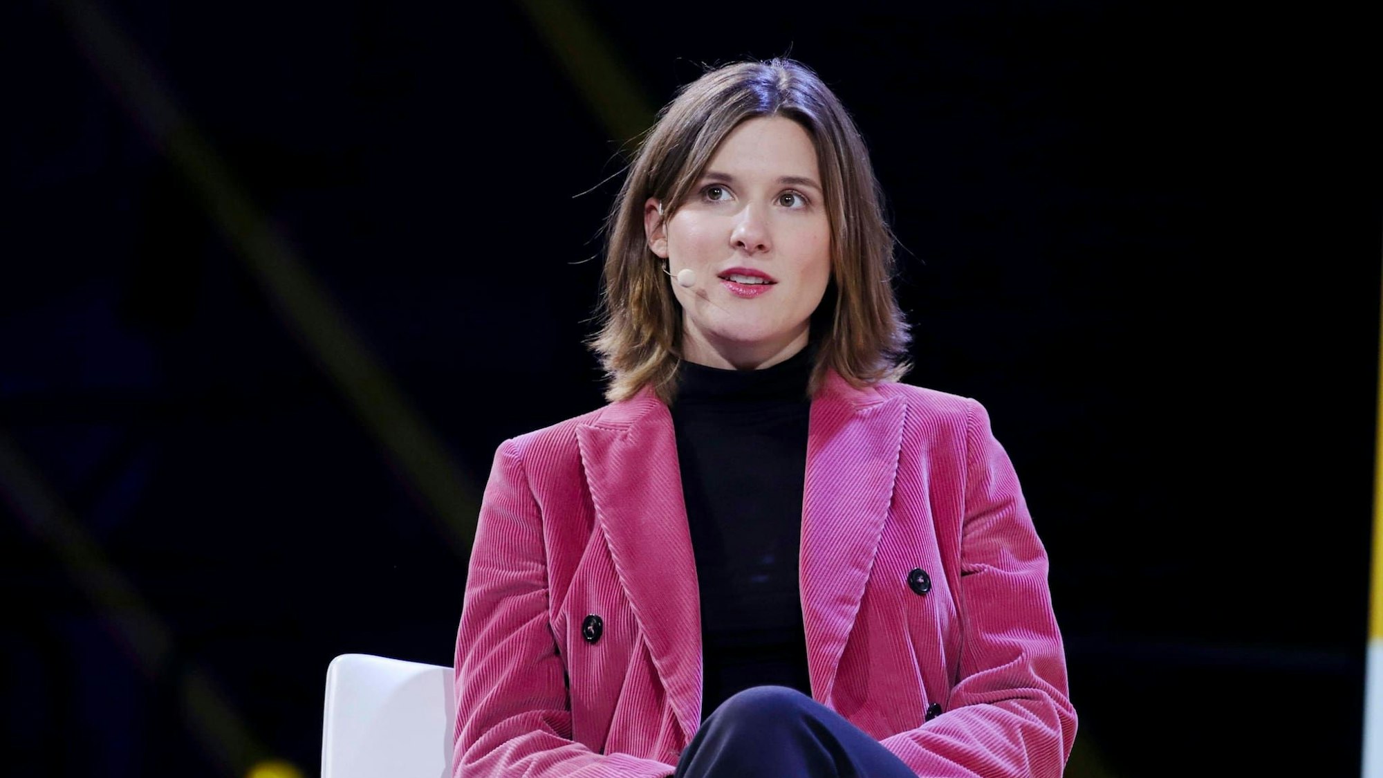 Sophie von der Tann beim OMR-Festival am 7. Mai 2025 in Hamburg. Die Nahostkorrespondentin sieht sich einer „Diffamierungskampagne“ ausgesetzt.