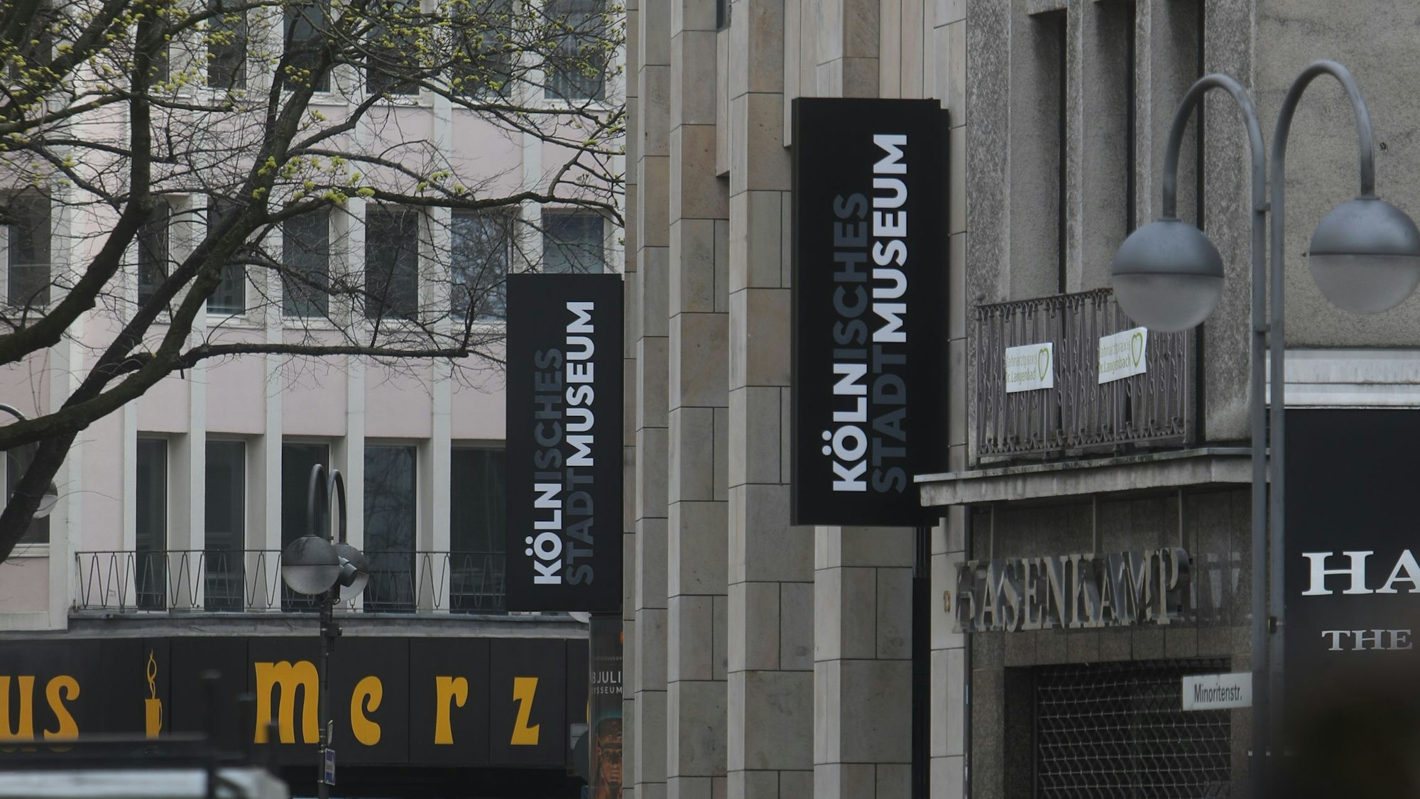 22.03.2024, Köln: Das Kölnisches Stadtmuseum eröffnet nach langer Umbauphase sein Interim im ehemaligen Modehaus Franz Sauer an der Minoritenstraße 13 in der Innenstadt. Foto: Arton Krasniqi