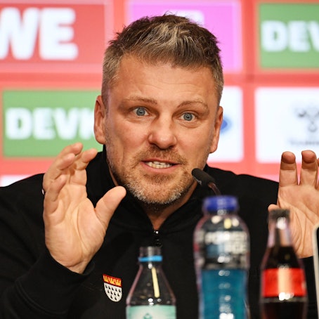 FC-Trainer Lukas Kwasniok hat wieder viel zu basteln.