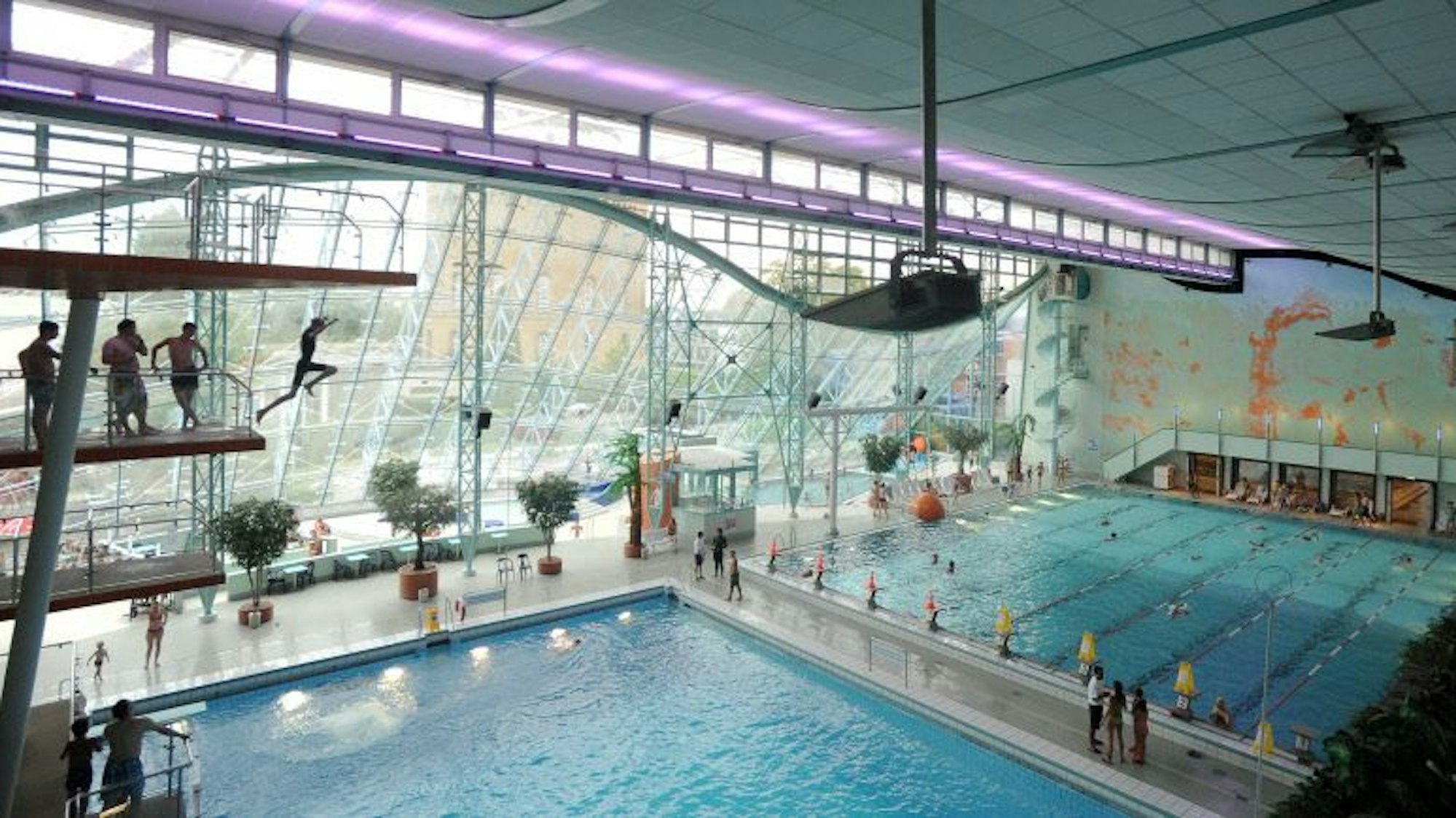 Das Agrippabad von innen.