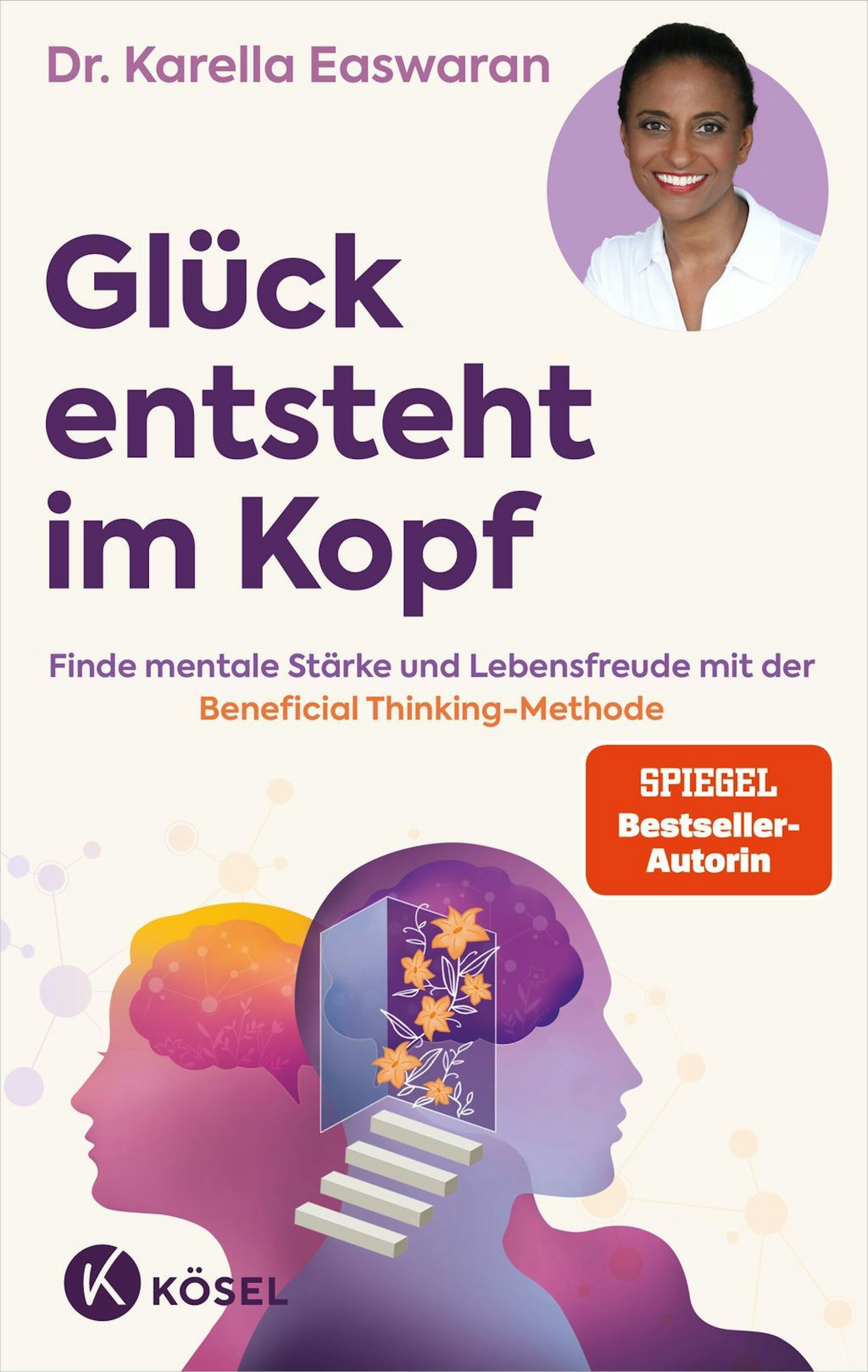 Das Buchcover „Glück entsteht im Kopf“