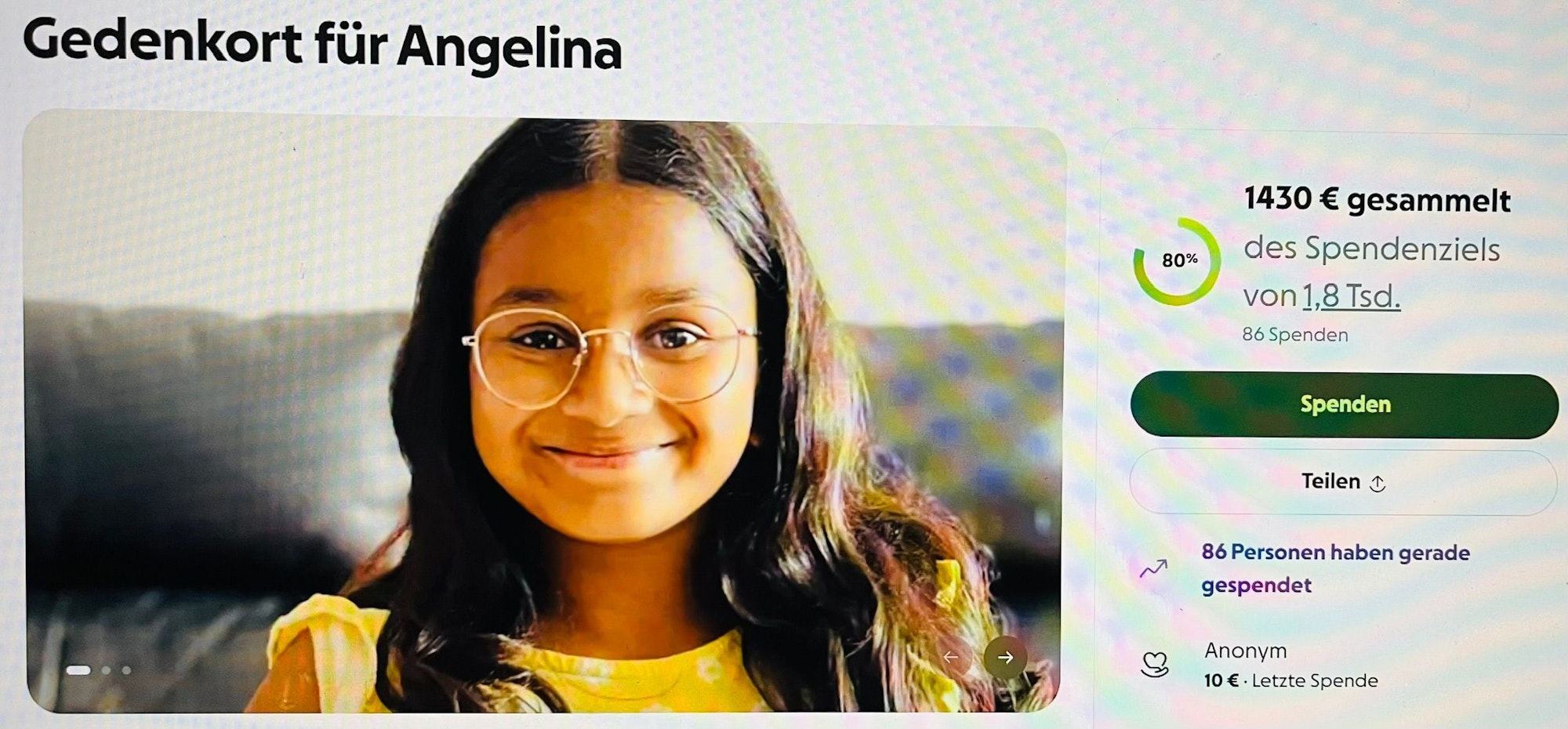 Für die getötete Angelina soll in Opladen eine Gedenkstätte errichtet werden