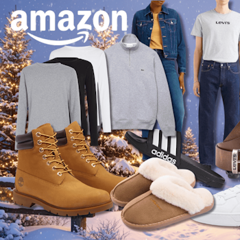 Verschiedene Mode-Produktbilder von Angeboten im Amazon Fashion Sale.