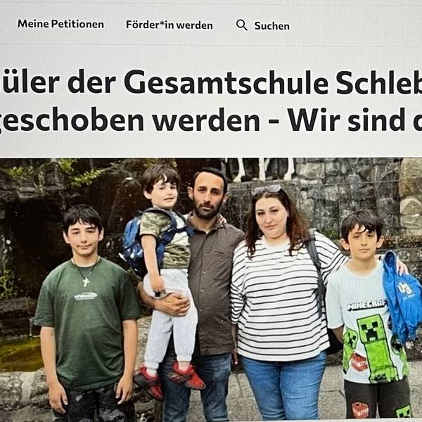 Petition gegen die Abschiebung einer Leverkusener Familie