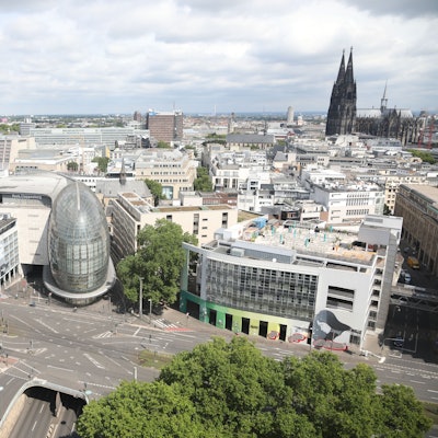 Blick auf Köln.